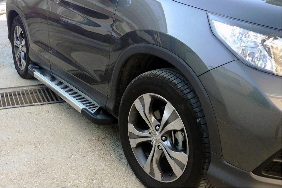Honda CRV 2012-2016 Marchepieds Latéraux Line (2 pcs, Aluminium) Image