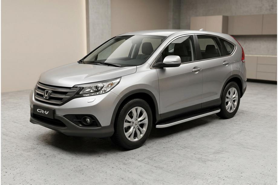 Honda CRV 2012-2016 Marchepieds Latéraux Tayga Grey (2 pcs, Aluminium) Image