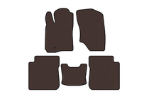 Mitsubishi Outlander 2001-2006 Tapis en Caoutchouc Carsuit (Marron) photo 1