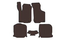 Audi A3 1996-2003 Tapis en caoutchouc Carsuit (HB, 3 portes, marron) photo 1