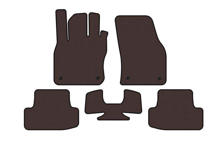 Audi Q2 2016- Tapis en Caoutchouc Carsuit (Marron) Image