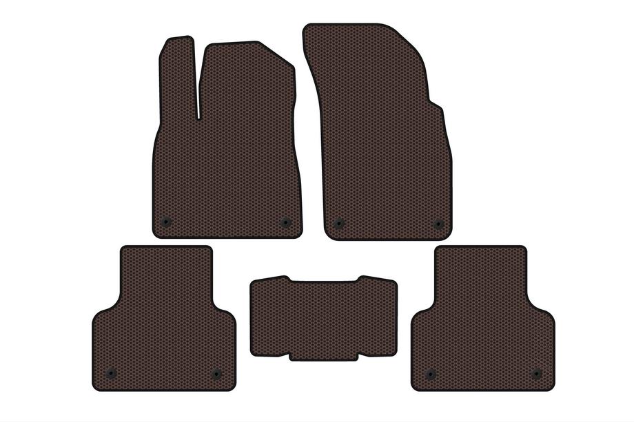 Audi Q8 2018- Tapis en Caoutchouc Carsuit (Marron) Image