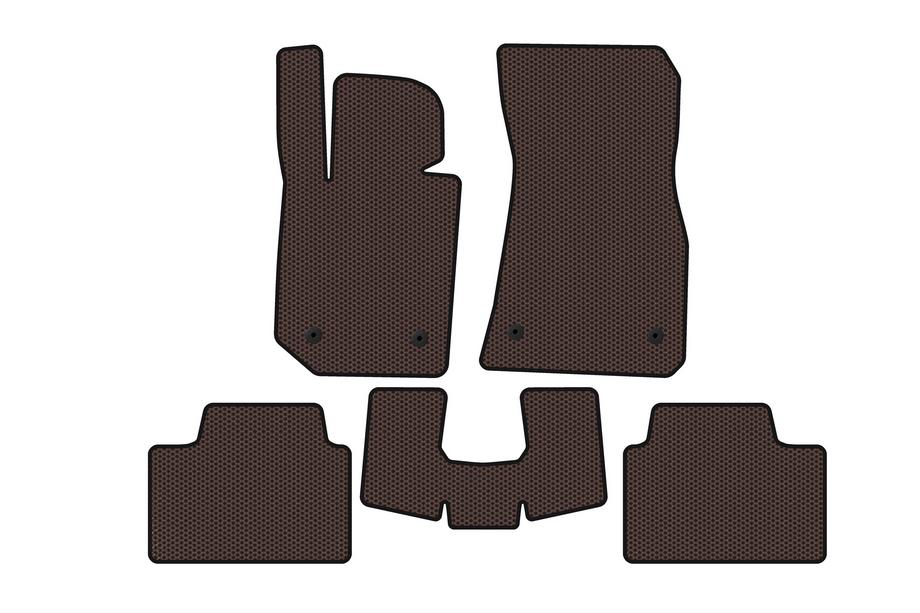 BMW 3 Series G20/G21 2018- Tapis en Caoutchouc Carsuit (Marron) Image