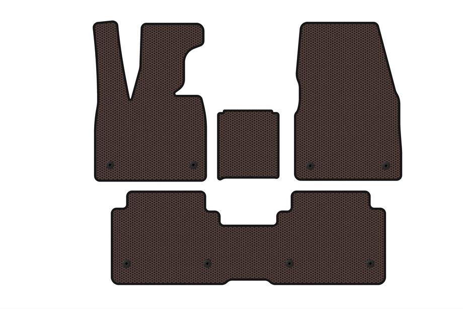 BMW I3 2013-2022 Tapis en Caoutchouc Carsuit (Marron) Image