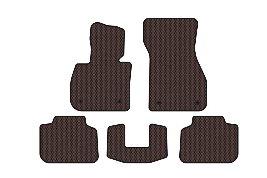 BMW X1 F48 2015-2022 Tapis en Caoutchouc Carsuit (Marron) Image