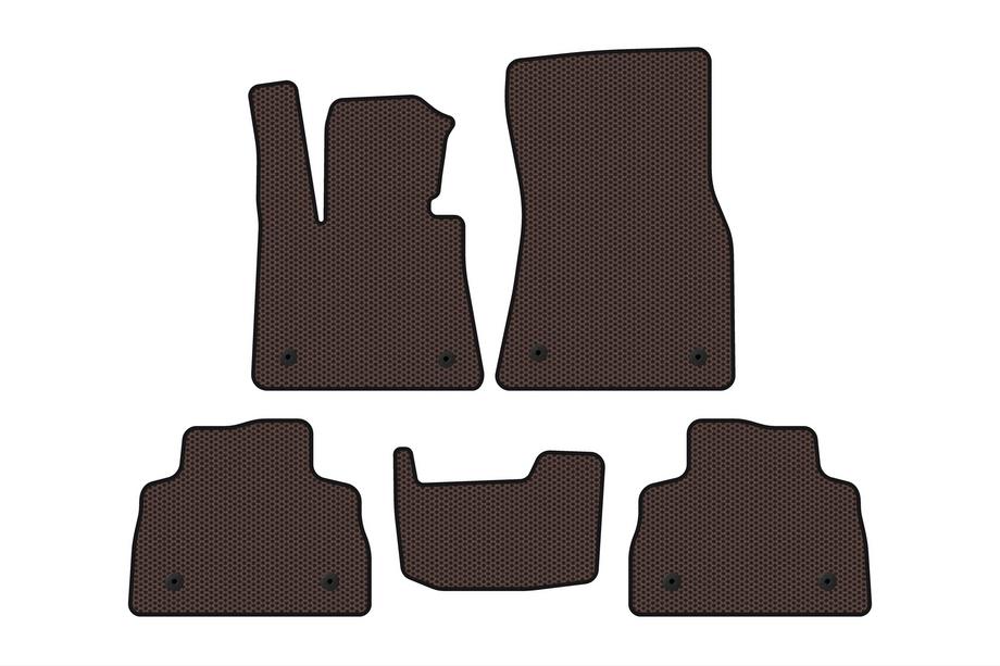 BMW X6 G06 2019–2027 Tapis en Caoutchouc Carsuit (Marron) Image