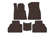 BMW X7 G07 2019- Tapis en caoutchouc Carsuit (2 rangées, marron) photo 1