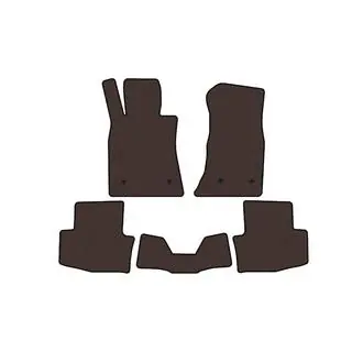 Tapis en Caoutchouc Carsuit (SD, Marron) Cadillac ATS 2012-2019 photo 1