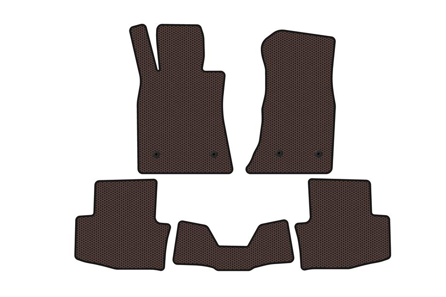 Cadillac ATS 2012-2019 Tapis en Caoutchouc Carsuit (SD, Marron) Image