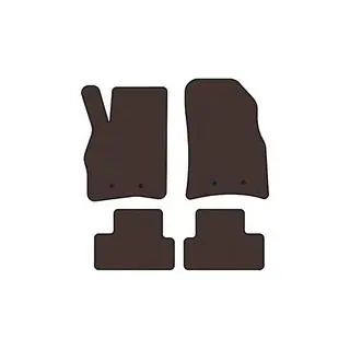 Tapis en caoutchouc Carsuit (Coupé, marron) Cadillac ELR 2013-2016 photo 1