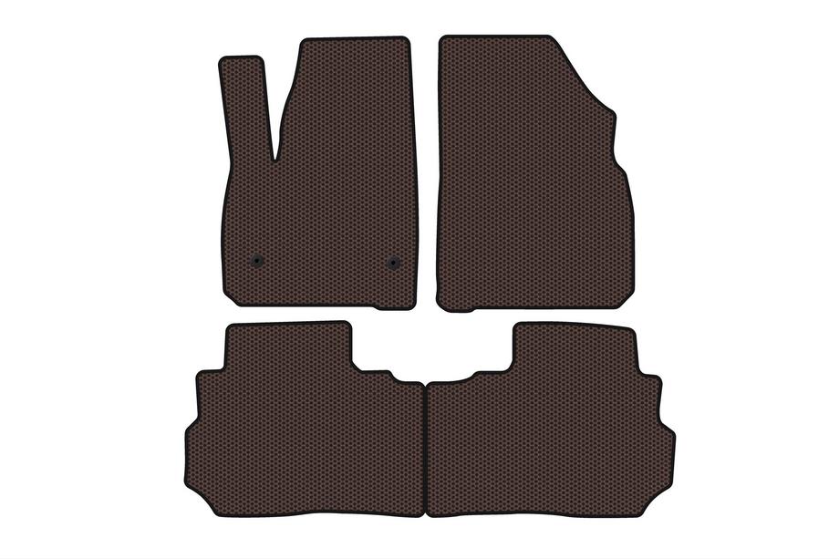 Cadillac XT5 2016- Tapis en Caoutchouc Carsuit (Marron) Image