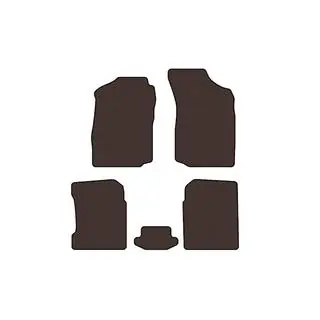 Tapis en Caoutchouc Carsuit (Marron)