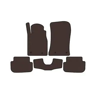 Tapis en Caoutchouc Carsuit (Marron)
