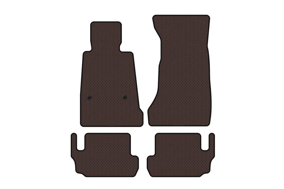 Chevrolet Camaro 2015- Tapis en Caoutchouc Carsuit (Marron) Photo 1
