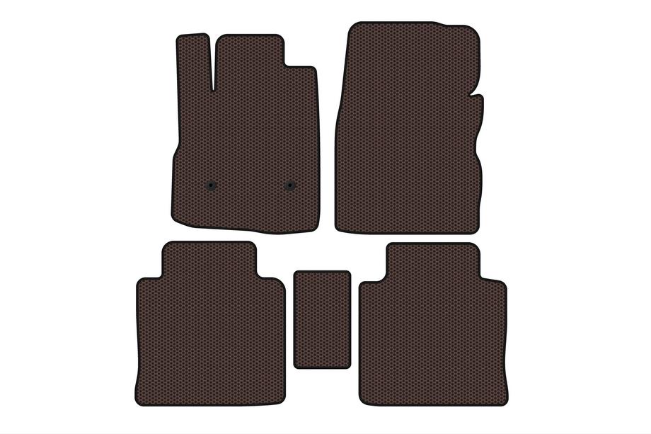 Chevrolet Equinox 2009-2016 Tapis en caoutchouc Carsuit (2009-2015, marron) Photo 1
