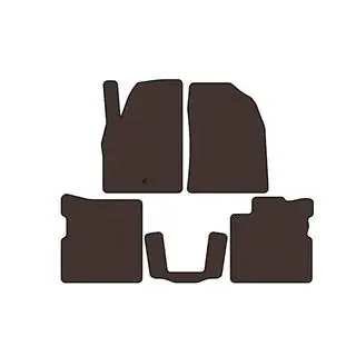 Tapis en Caoutchouc Carsuit (Marron) photo 1