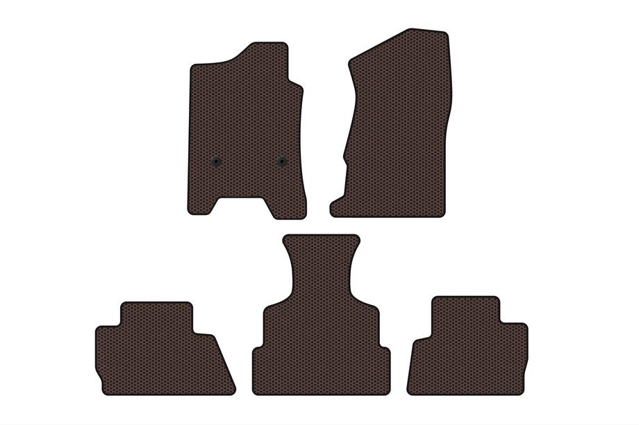Chevrolet Tahoe 2014-2019 Tapis en caoutchouc Carsuit (2014-2020, marron) Photo 1