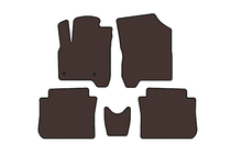 Citroen C-3 Picasso 2010-2017 Tapis en Caoutchouc Carsuit (Marron) photo 1
