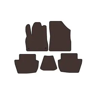 Tapis en caoutchouc Carsuit (HB, Hybride/Automatique, marron) photo 1