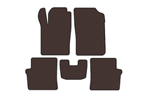 Citroen Xsara II 2000-2006 Tapis en caoutchouc Carsuit (HB, 5 portes, marron) photo 1