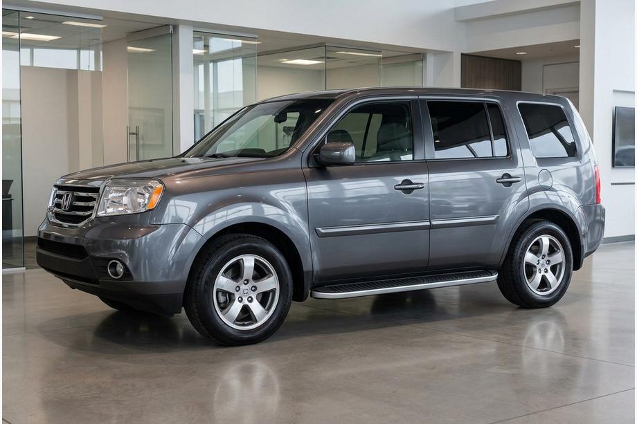 Honda Pilot 2008-2015 Marchepieds Latéraux Tayga Grey (2 pcs, Aluminium) Image