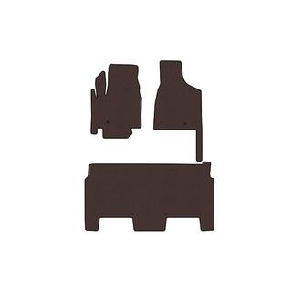 Tapis en Caoutchouc Carsuit (2008-2020, 2 Rangées, 8 Places/Équipement SXT, Marron) Dodge Grand Caravan V 2008-2020 photo 1