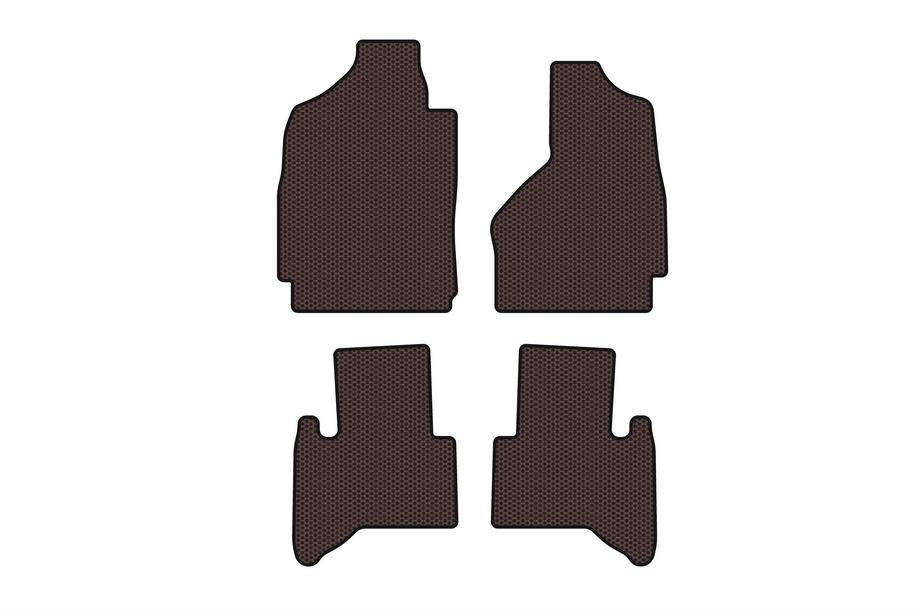 Dodge RAM (DR/DH/D1/DC/DM) 2002–2009 Tapis en caoutchouc Carsuit (2002-2009, marron) Image