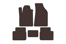 Fiat Bravo 2008-2016 Tapis en Caoutchouc Carsuit (Marron) photo 1