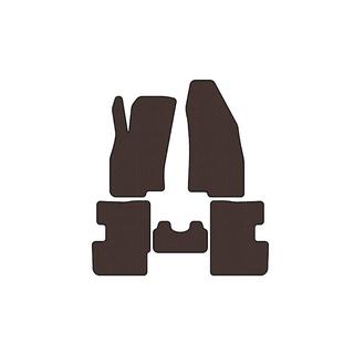 Tapis en caoutchouc Carsuit (2011-2018, HB, 3 portes, marron) Fiat Punto Grande/EVO 2006-2018 photo 1
