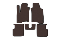 Fiat Panda 2011-2023 Tapis en Caoutchouc Carsuit (Marron) photo 1