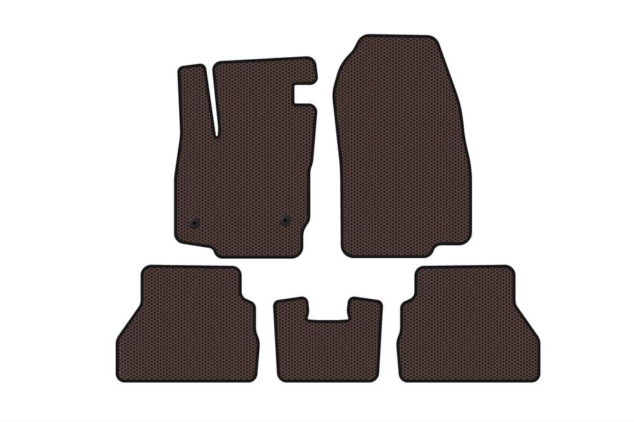 Ford B-Max 2012-2017 Tapis en Caoutchouc Carsuit (Marron) Photo 1