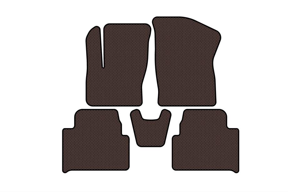 Ford C-Max 2004-2010 Tapis en Caoutchouc Carsuit (Marron) Photo 1