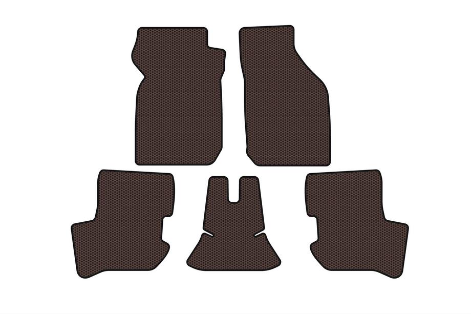 Ford Ka 1996-2008 Tapis en caoutchouc Carsuit (HB, marron) Image