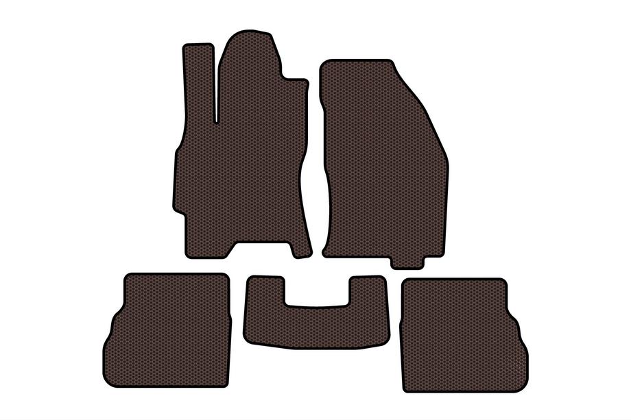 Ford Mondeo 1996-2001 Tapis en Caoutchouc Carsuit (SD, Marron) Image
