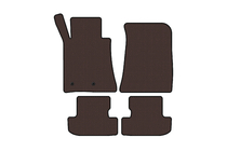 Ford Mustang 2015-2023 Tapis en caoutchouc Carsuit (Coupé, marron) photo 1