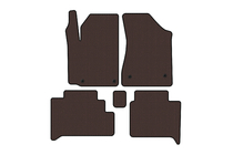 Geely GC-5 2010-2015 Tapis en caoutchouc Carsuit (HB, marron) photo 1