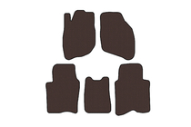 Honda City 2002-2008 Tapis en Caoutchouc Carsuit (SD, Marron) photo 1