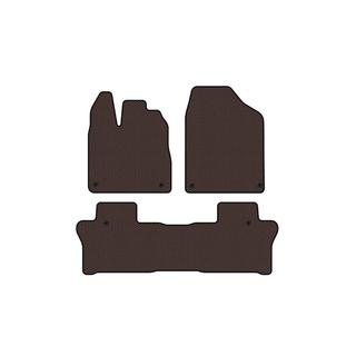 Tapis en caoutchouc Carsuit (2 rangées, marron) photo 1
