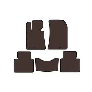 Tapis en Caoutchouc Carsuit (Marron) photo 1