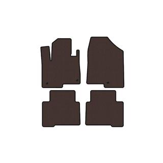Tapis en caoutchouc Carsuit (2 rangées, pour Grand, marron) Hyundai Santa Fe 4 2018-2023 photo 1