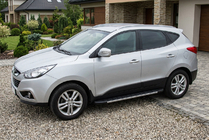 Hyundai IX-35 2010-2015 Marchepieds Latéraux Duru (2 pcs, Aluminium) photo 1