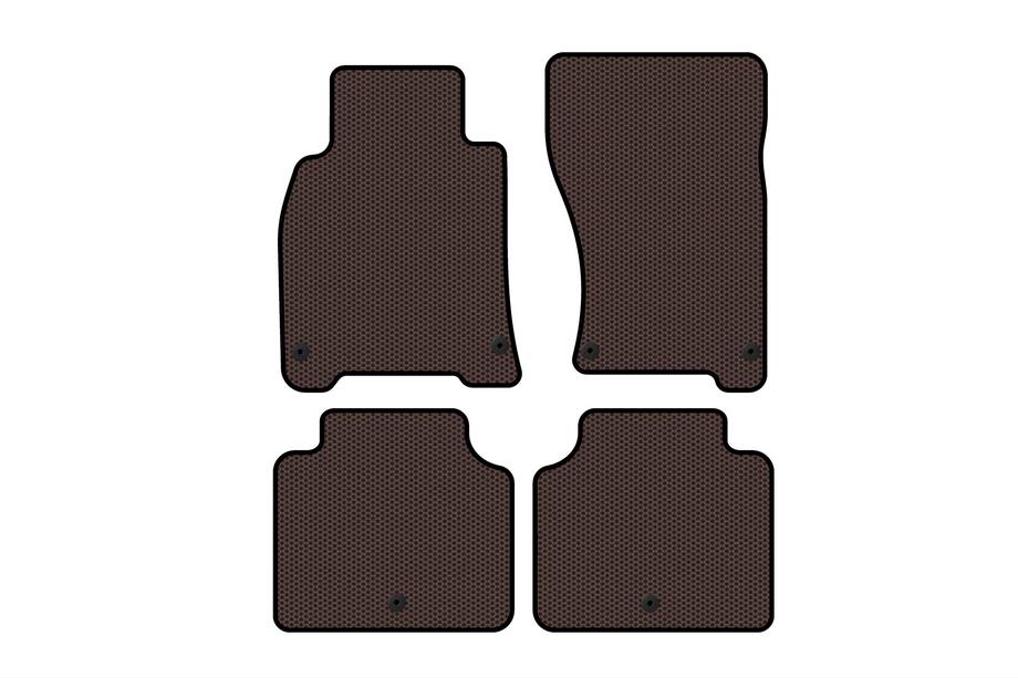 Infinity M35/37/45 2003-2014 Tapis en Caoutchouc Carsuit (Pour M37, Marron) Photo 1