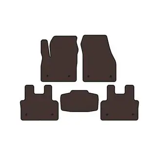 Tapis en Caoutchouc Carsuit (Marron) photo 1