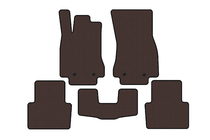 Jaguar XF 2009-2016 Tapis en Caoutchouc Carsuit (Marron) photo 1