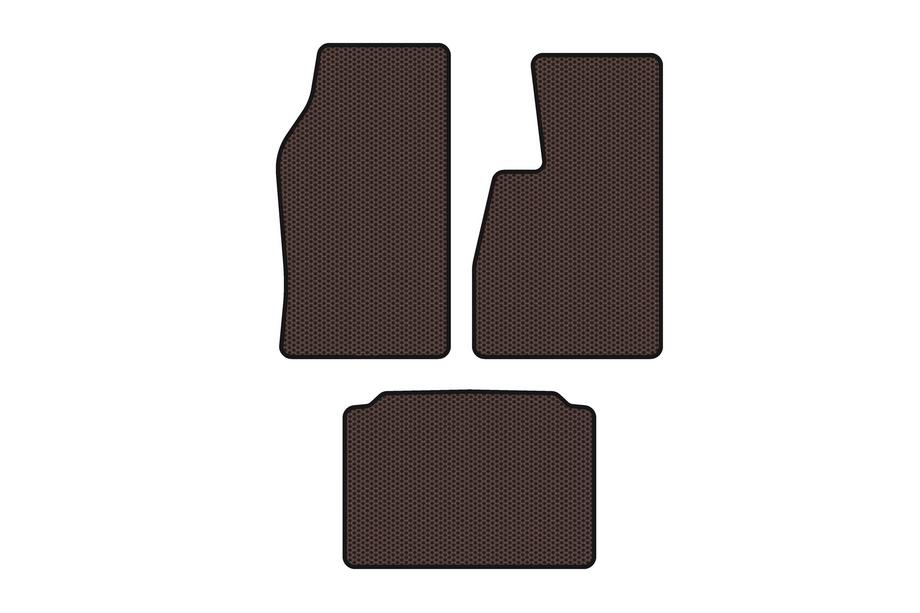Jeep Grand Cherokee WK 2004-2010 Tapis en Caoutchouc Carsuit (Conduite à Droite, Marron) Image