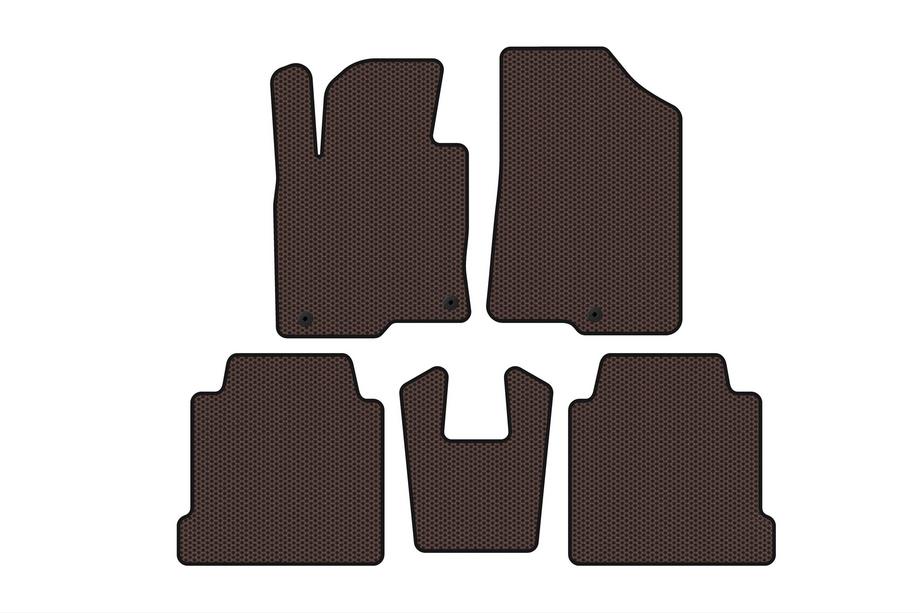Kia Cadenza 2016- Tapis en Caoutchouc Carsuit (Marron) Image