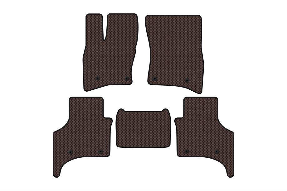 Land Rover Defender 2019- Tapis en caoutchouc Carsuit (5 portes, marron) Image