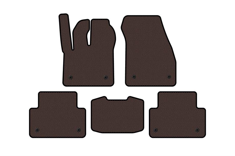 Range Rover Evoque 2018- Tapis en Caoutchouc Carsuit (Marron) Image