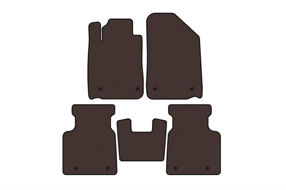 Lexus ES 2001-2006 Tapis en Caoutchouc Carsuit (Marron) Image