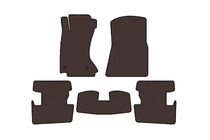 Lexus IS 2005-2013 Tapis en caoutchouc Carsuit (4x4, marron) photo 1